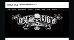 Desktop Screenshot of chromedomemotorcycleproducts.com